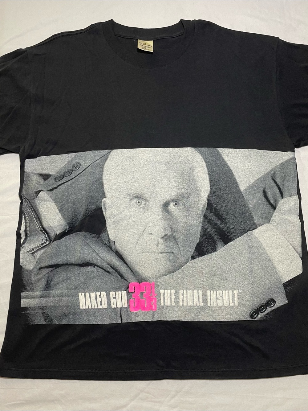 Vintage Naked Gun 33 1/3- Promo T Shirt Mens XL Black - See Pics